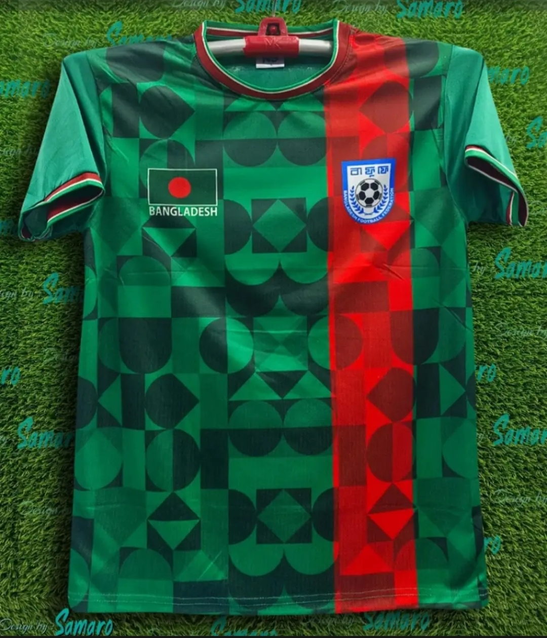 Picture of Bangladesh Football Jersey - Short Sleeve Football Jersey
