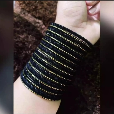 Picture of Velvet kacher bangles /bridal bangles bracelets package bangles for girls