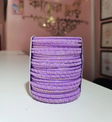 Picture of Velvet kacher bangles /bridal bangles bracelets package bangles for girls