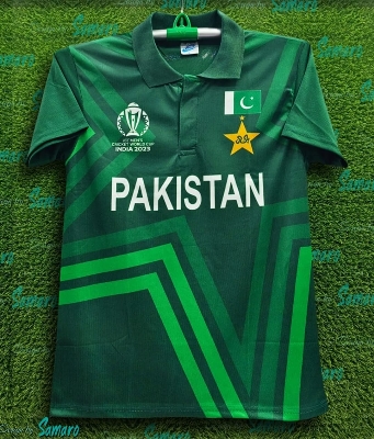 Picture of Pakistan Cricket Short sleeve Collar Jersey, Asia Cup Jersey