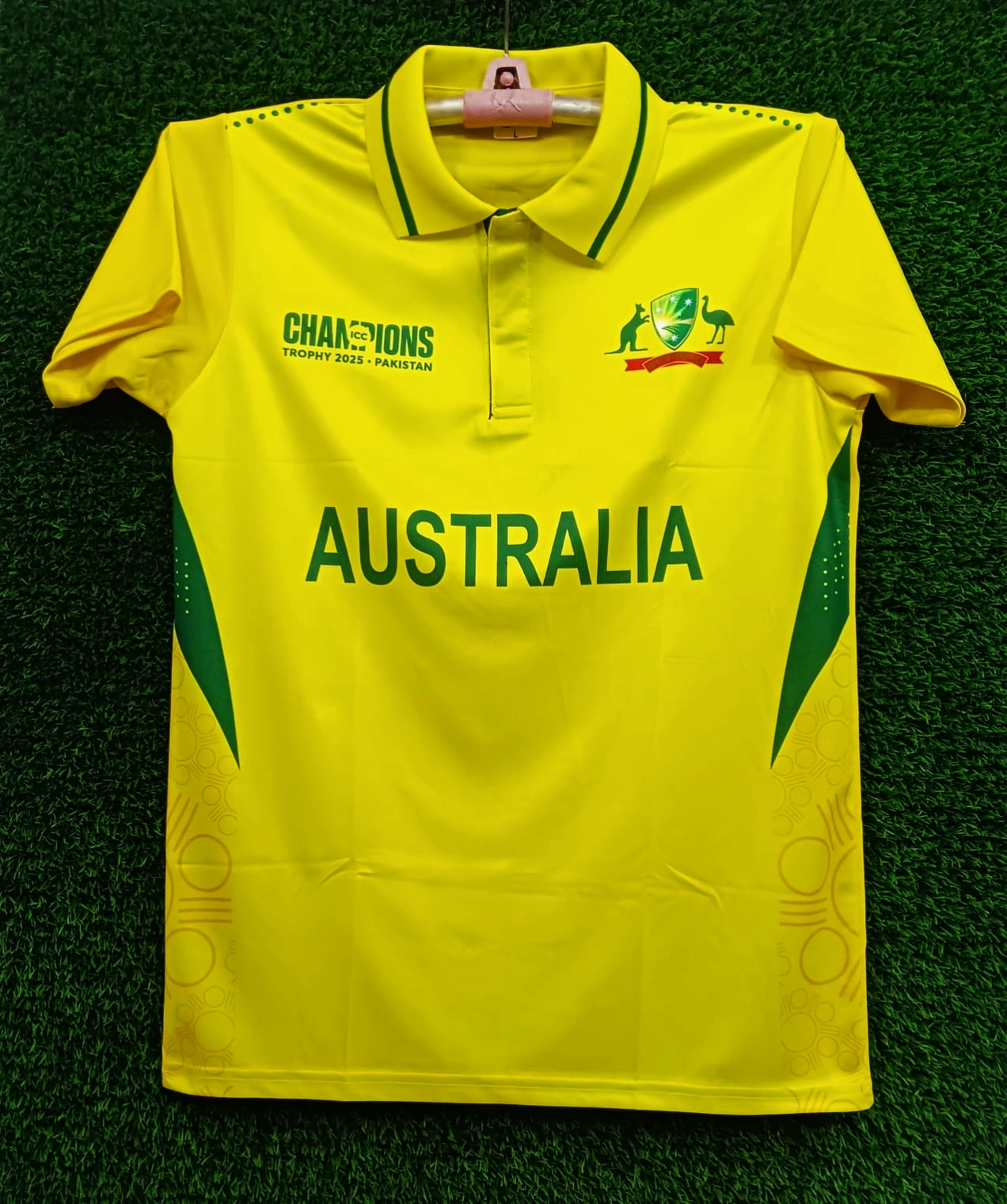 Picture of Australia cricket Jersey Short Sleep Jersey Premium Quality t-shirt New Jersey Collar Jersey 2025