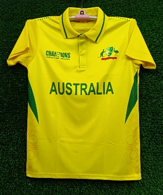 Picture of Australia cricket Jersey Short Sleep Jersey Premium Quality t-shirt New Jersey Collar Jersey 2025