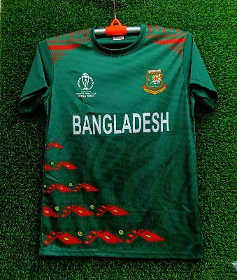 Picture of Bangladesh World Cup Jersey - Short sleeve Jersey - Cricket Jersey - Bangladesh Cricket Jersey