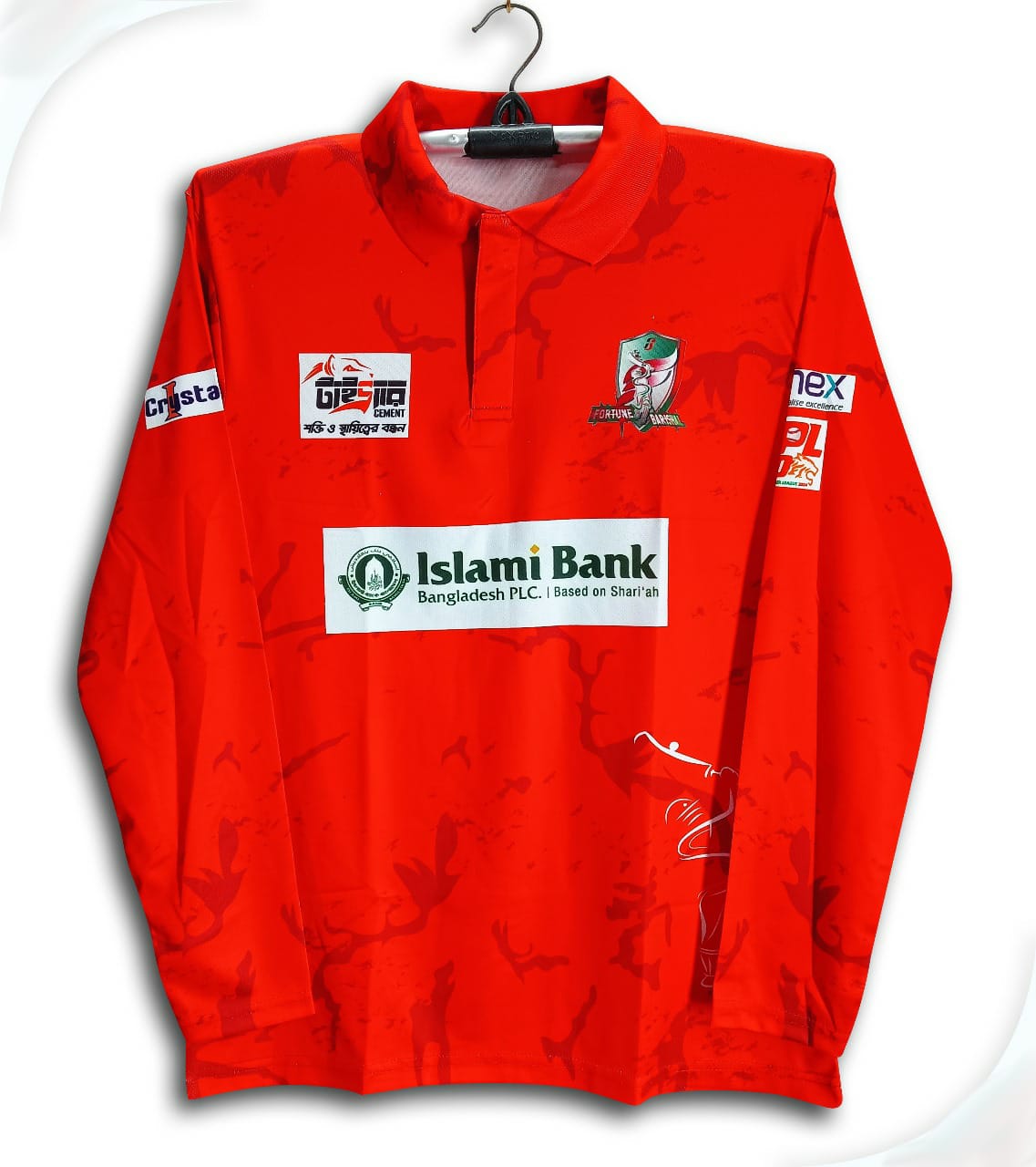 Picture of Fortune Barishal 4 part jersey full Sleeve Collar Polo Jersey For Man - Barishal Jersey - BPL Jersey 2024