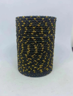 Picture of Venus metal velvet bangles /exclusive fashionable bangles set -36 pcs for women /girls