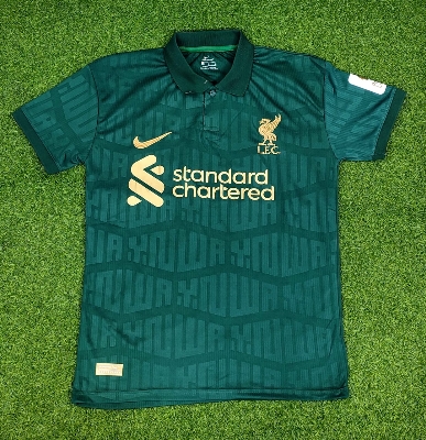 Picture of Football Club Liverpool New Jersey 24-25 third Kit / Jersey embroidery logo Jersey Premium Quality Jersey Collar short sleep Jersey