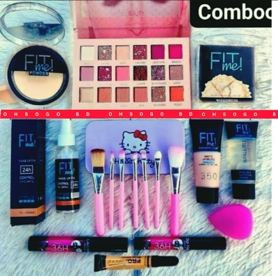 Picture of 10 IN 1 MAKEUP COMBO SET WITH FULL MAKEUP COVERAGE