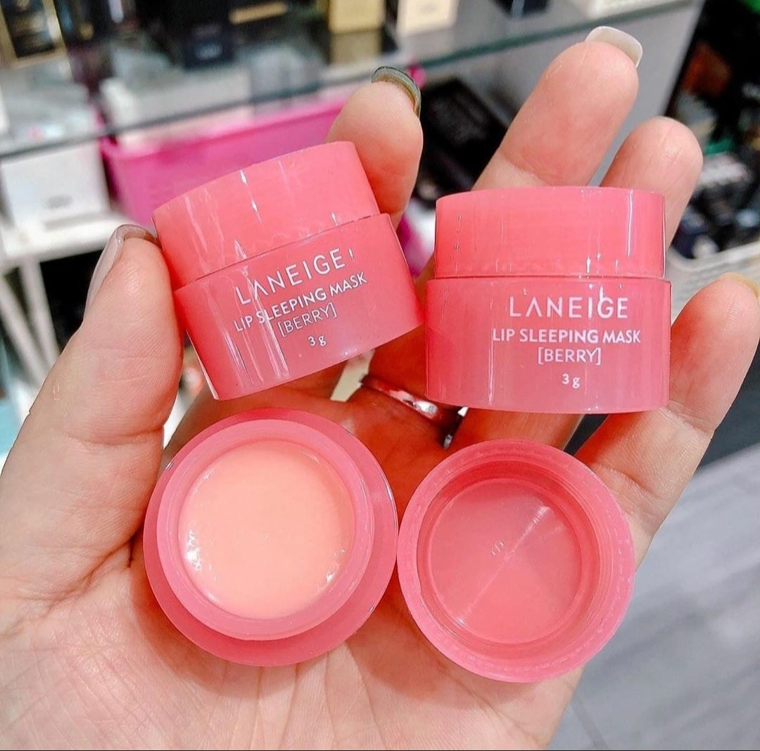 Picture of LANEIGE Lip Sleeping Mask Berry 3g - Authentic Cute Lip Balm