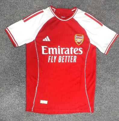 Picture of Arsenal 24-25 new Home Kit Released - Football Club Arsenal Jersey Premium Jersey Football Jersey