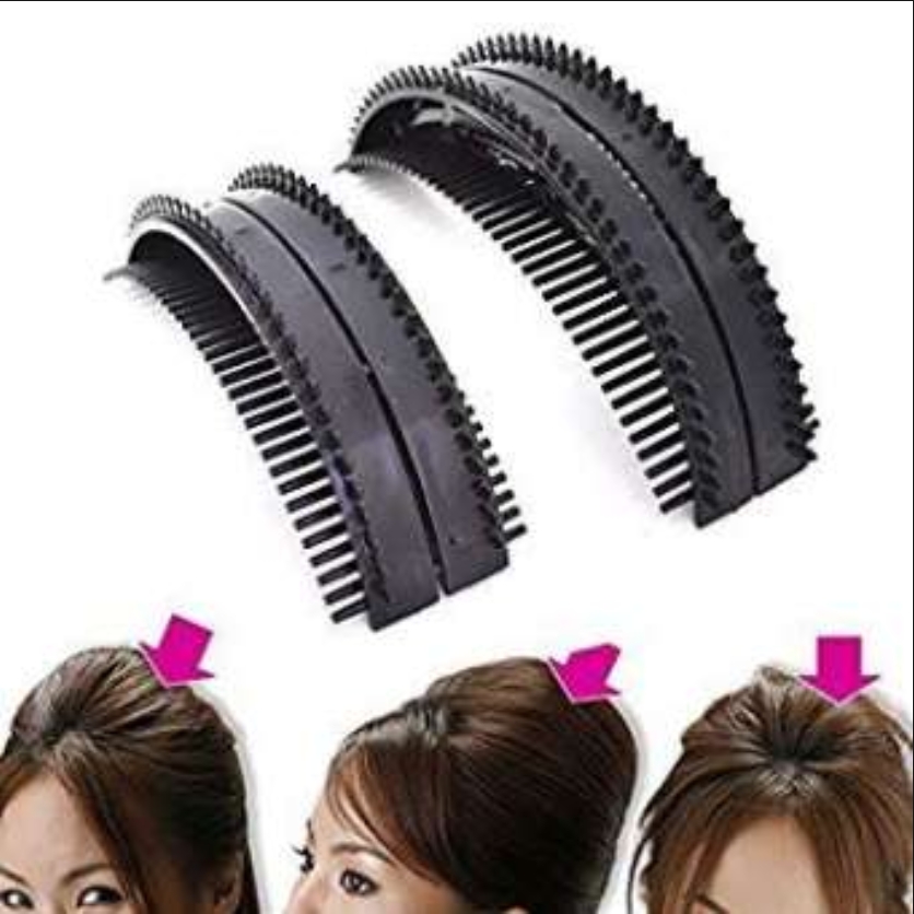 Picture of 2 PCS Princess Style Cele-up Hair Bump (Black)