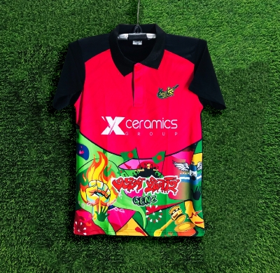 Picture of Sylhet Strikers Short Sleeve Polo BPL Jersey For Man - BPL Long Sleeve Cricket T Shirt - Sylhet Jersey 2025