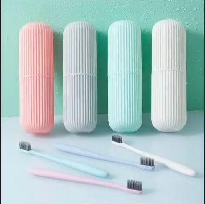 Picture of 1 Piece Portable Toothbrush & Toothpaste Holder Storage Box (Random) - brush holder