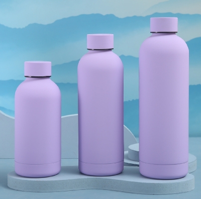 Picture of insulated drink bottle metal double walled stainless steel flask