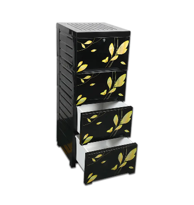 Picture of Supreme Wardrobe (Single-4D)-Golden Black