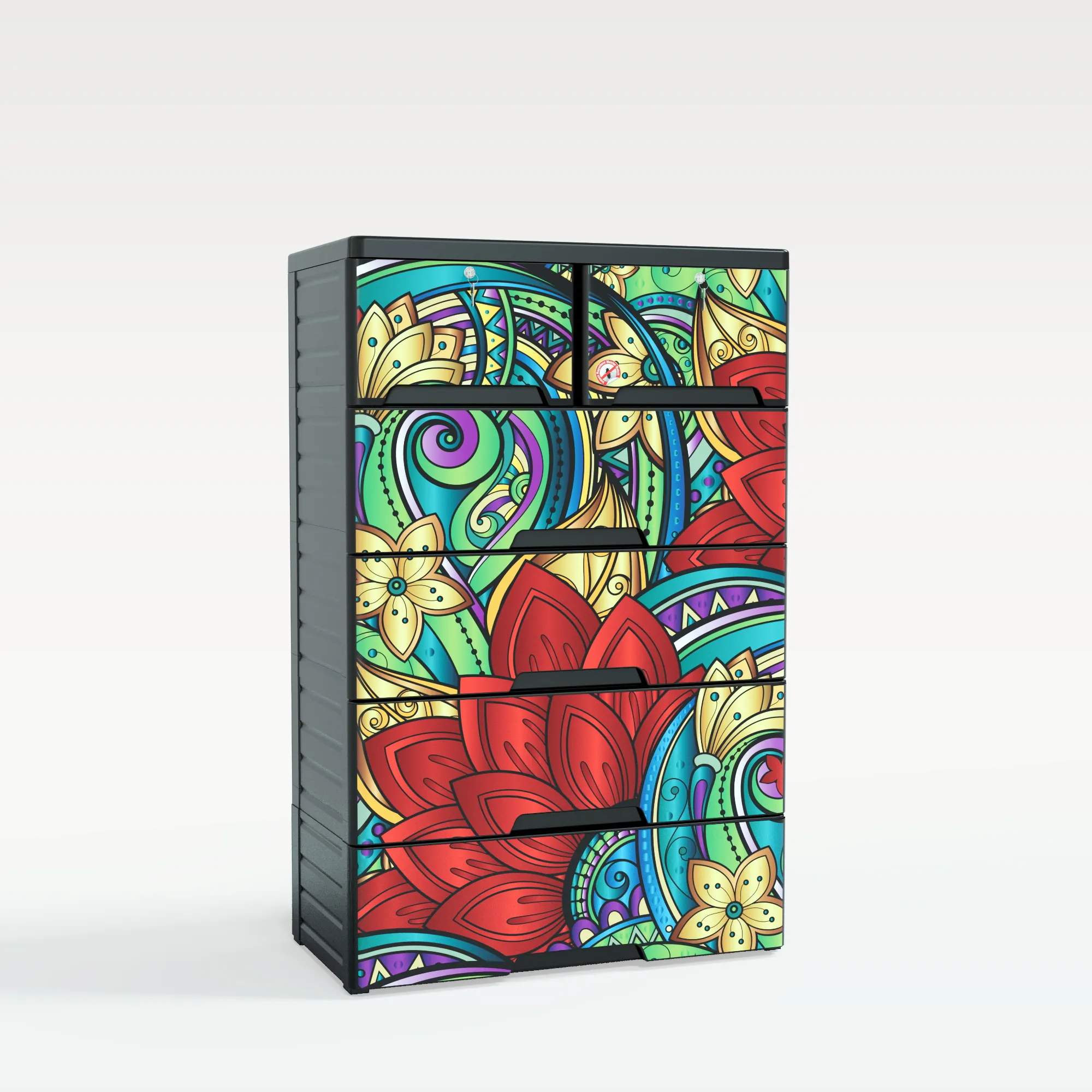 Picture of RFL Wardrobe Double 5D KD Deluxe- Illusion