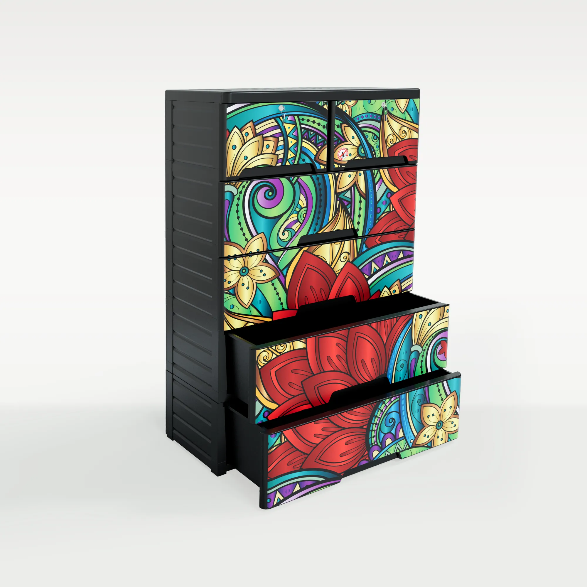 Picture of RFL Wardrobe Double 5D KD Deluxe- Illusion