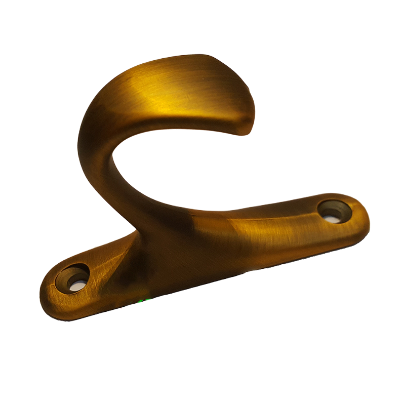 Picture of Lion Tail Coat Hook (Antique Gold), Wall Hanger (With Screw and Royal Plug)