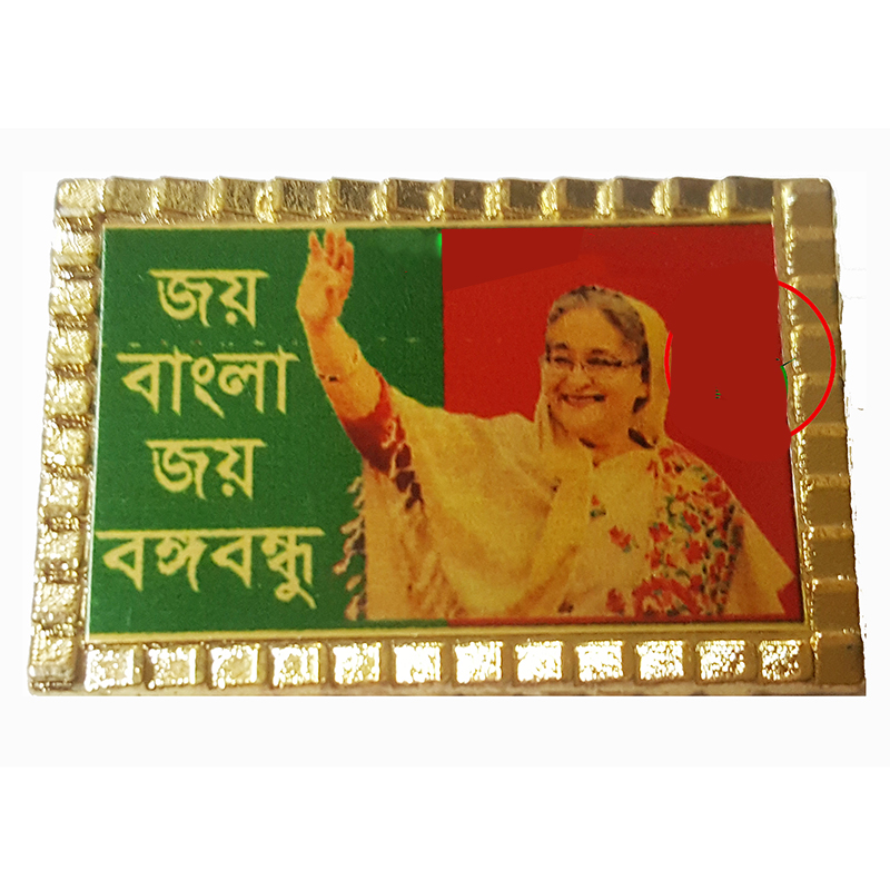 Picture of Joy Bangla Hasina Raise Hand Coat Pin/ Hijab Pin Brooches (01 pcs)