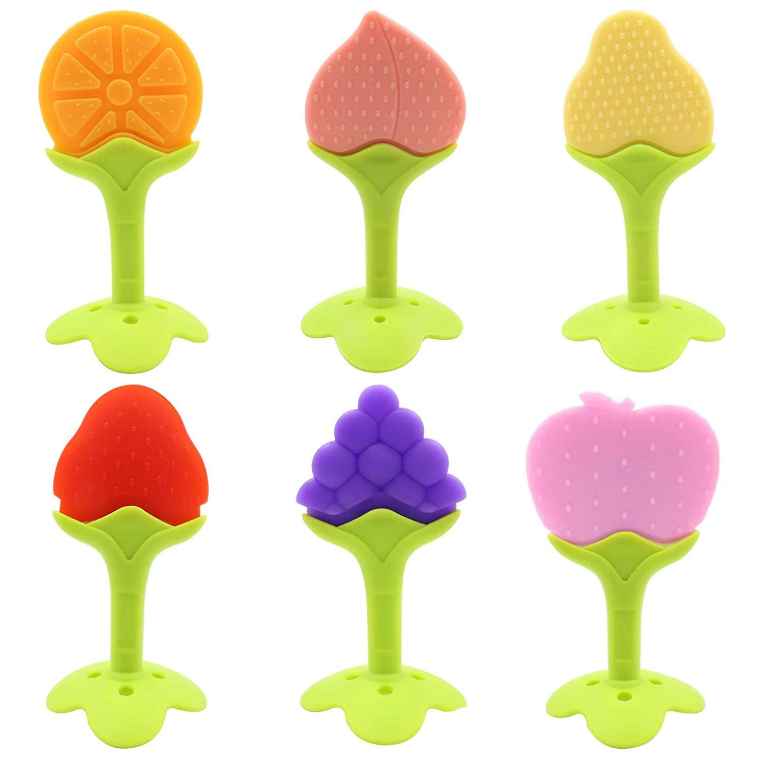 Picture of Silicone Baby Teether CN - 1pcs Teethers fruits toy