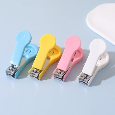 Picture of Baby Nail Clipper Trim Polish Grooming Kit for Newborn Toddler gromming & health care kits hold on baby