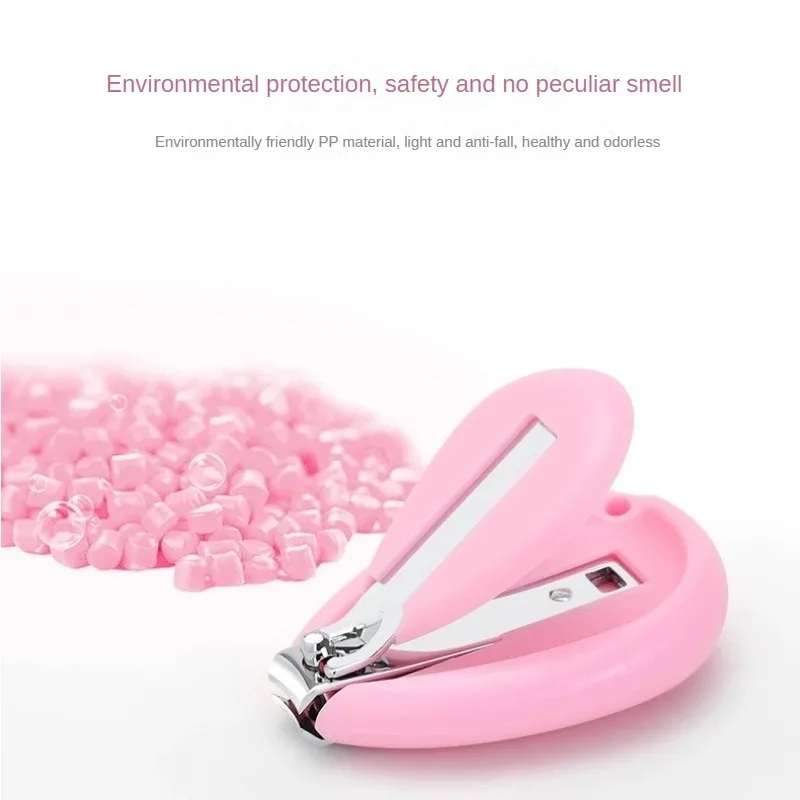 Picture of New Baby Nail Clippers Set grooming healthcare kits Safe Anti Pinch Design Gentle Newborn Nail Trimmer