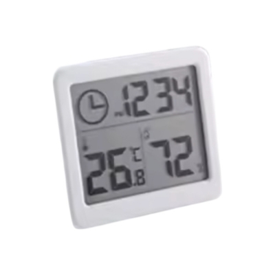Picture of Digital world clock with 3.2 inch lcd display with room temperature humidity.