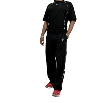 Picture of Fine Tex Clothing Stylish T-Shirt And Trouser (China mass) Fabric soft and Comfortable - Trouser Full Set For Men