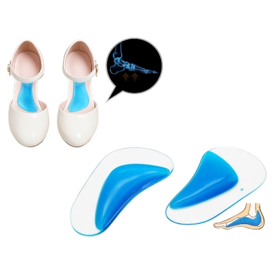 Picture of Insole Orthotic Professional Arch Support Insole Flat Foot Flatfoot Corrector Shoe Cushion Insert Silicone Gel orthopedic pad