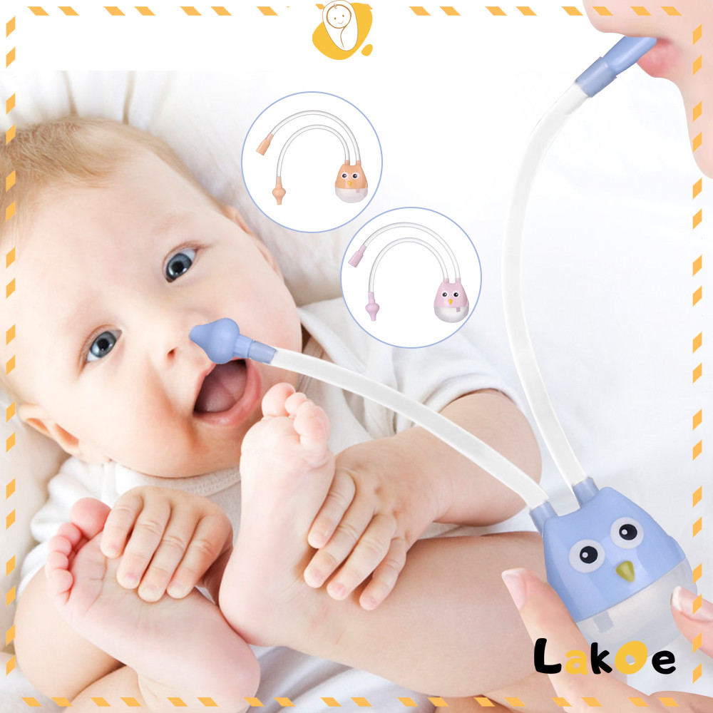 Picture of Newborn Baby Nasal Aspirator for Infant Nose Cleaner Sucker Suction Tool Protection Health Care Baby Mouth Nasal Suction