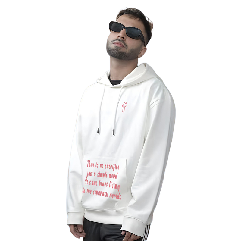 Picture of Premium Quality Stylish Best Winter Collection Drop Shoulder Soft & Comfortable One Side Brash Fleece Fabric Full Sleeve Hudi For Men