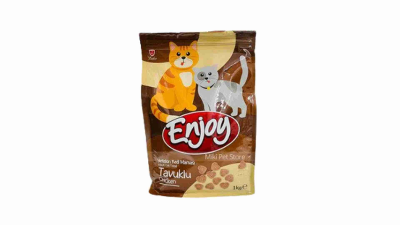 Picture of Enjoy Adult Dry Cat Food Chicken Flavour 1kg