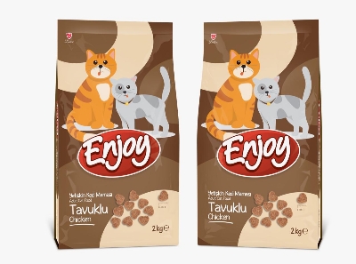 Picture of Enjoy Adult Dry Cat Food Chicken Flavour 1kg