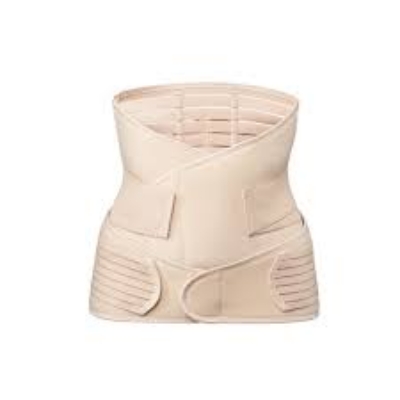 Picture of Postpartum Belly Belt 3 in 1 Body Shapewear Postpartum Recovery Belly Pelvis Wrap Breathable Postpartum Belt