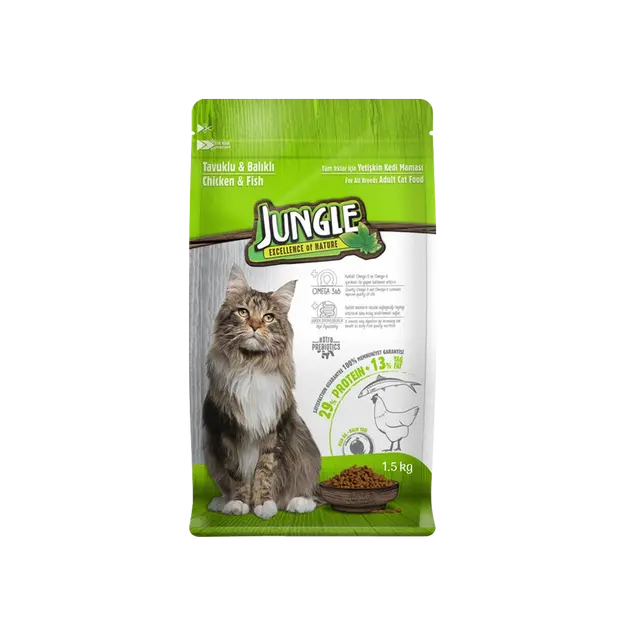 Picture of Jungle Adult Cat Food 1.5kg