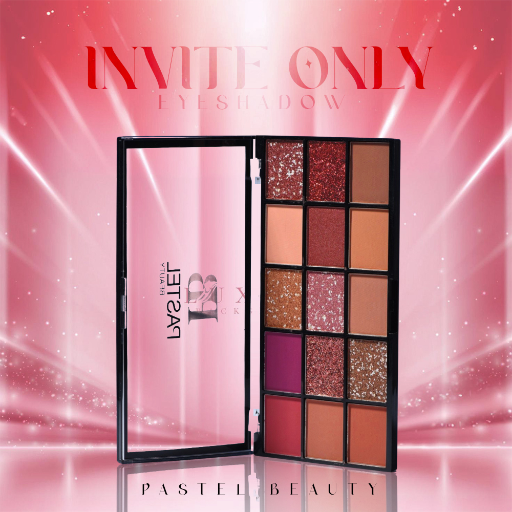 Picture of  INVITE ONLY 15COLOUR PRESSED PIGMENT -23G