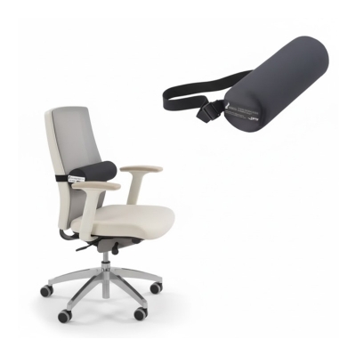 Picture of Spine Lumber Roll Cushion for Lower Back Pain, Car Seat & Office Chair