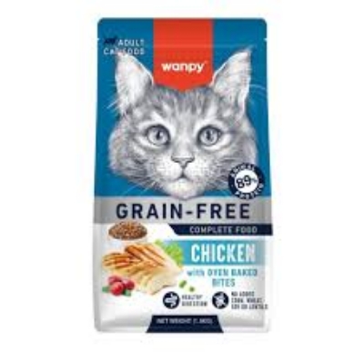 Picture of Wanpy Grain Free Cat Food Adult Chicken 1.5kg