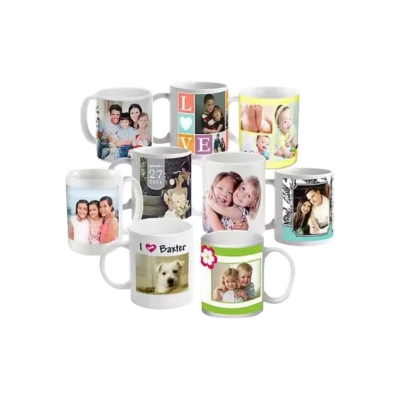 Picture of Customized / Personalised Chaina Mug with Photo, Image, Text. (creat your own) - Coffee Mug. (Birthday, Anniversary, Love, Friendship, Corporate, etc.)