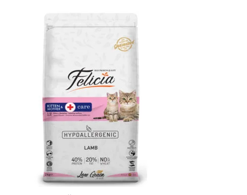 Picture of Dry food for mother cat and kitten Felicia lamb meat 2kg
