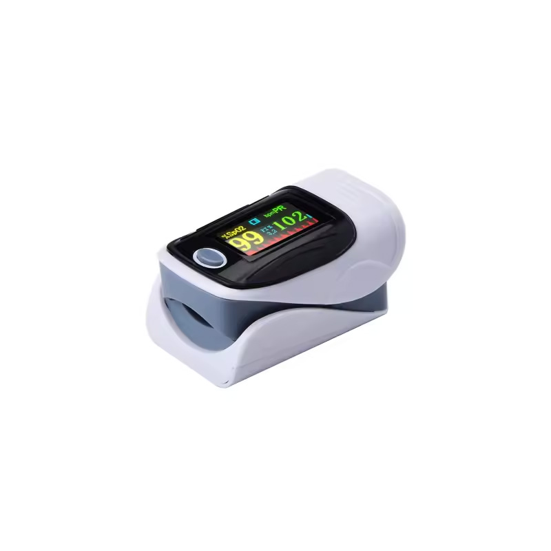 Picture of Oximeter Finger Clip Oximeter Finger Pulse Monitor Oxy Saturation Monitor Heart Rate Meter