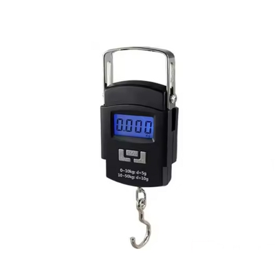 Picture of Heavy Duty Portable Hook Weighing Machine Digital Type Manual Weight M/c 10 Kg-50Kg Temp Scale for Home, Kitchen, Traveling Weighing Scale  (Black)