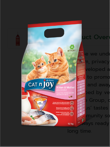 Picture of Cat N Joy Kitten & Mother 1.2kg