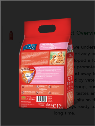 Picture of Cat N Joy Kitten & Mother 1.2kg