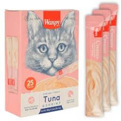 Picture of Wanpy Creamy Treat Tuna 25pc Pack 350gm (25×14gm)
