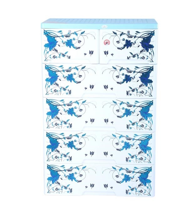 Picture of RFL Wardrobe Double 5D KD Deluxe - Blue