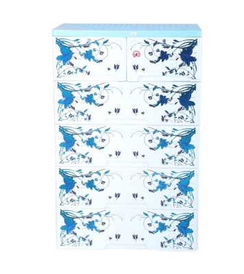 Picture of RFL Wardrobe Double 5D KD Deluxe - Blue