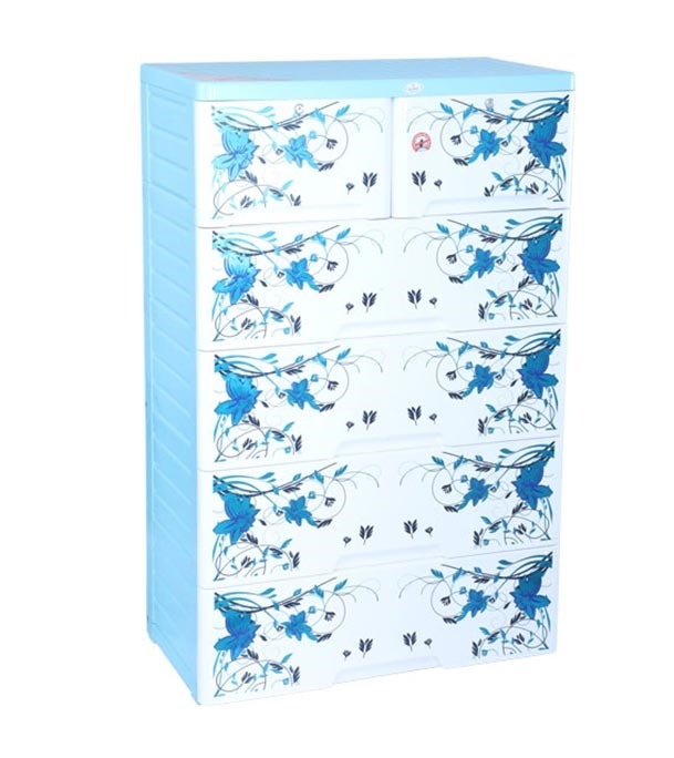 Picture of RFL Wardrobe Double 5D KD Deluxe - Blue