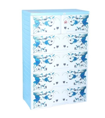 Picture of RFL Wardrobe Double 5D KD Deluxe - Blue