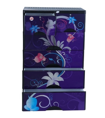 Picture of RFL Wardrobe Double 5D KD Elegant - Silver