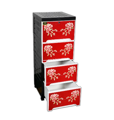 Picture of Wardrobe HD Print Single 4D -Red Rose-TEL